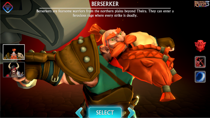 Puzzle Quest 3 Berserker Male