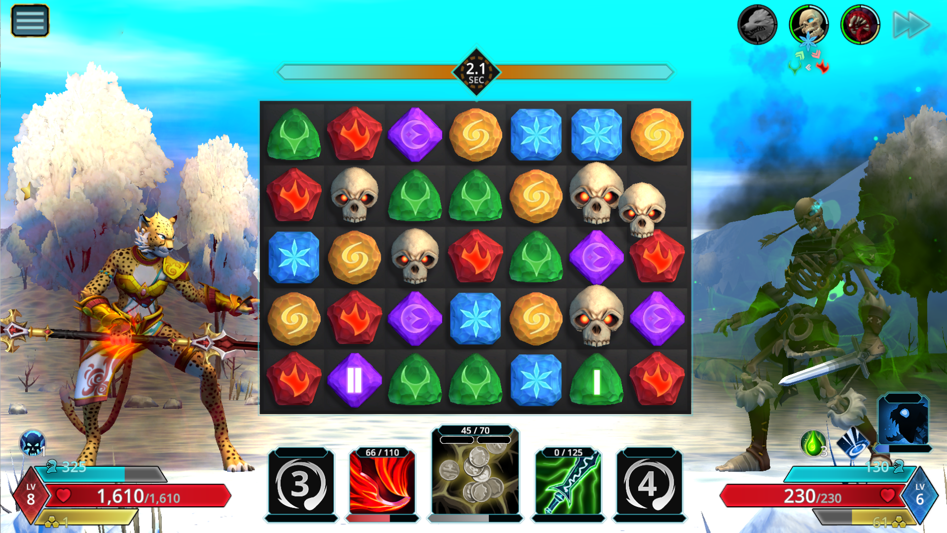 Baixar e jogar Puzzle Quest 3 - Match 3 Battle RPG (acesso